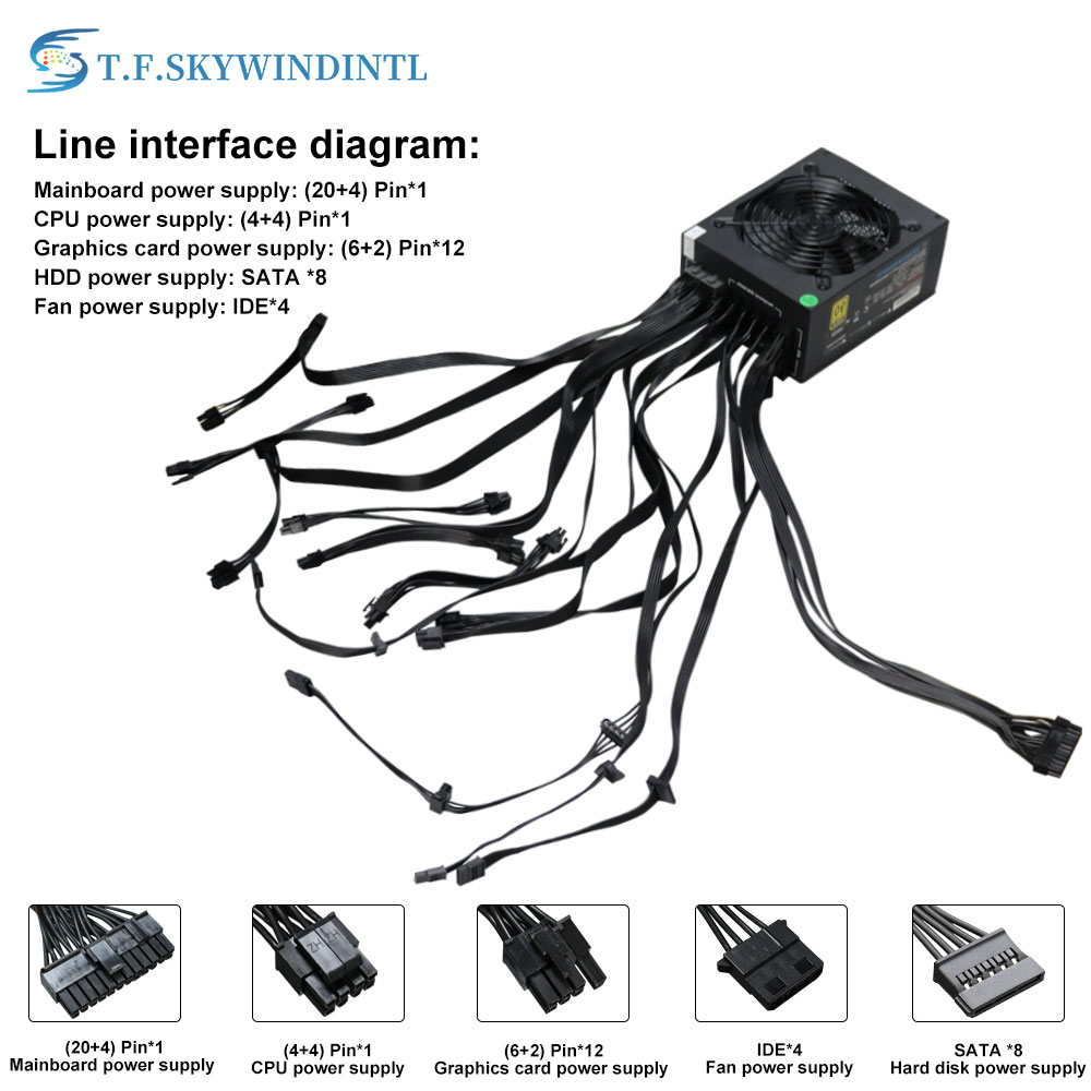Full Moduler ATX PC Power Supp - 2000W Atx Mining Power Supply review and price