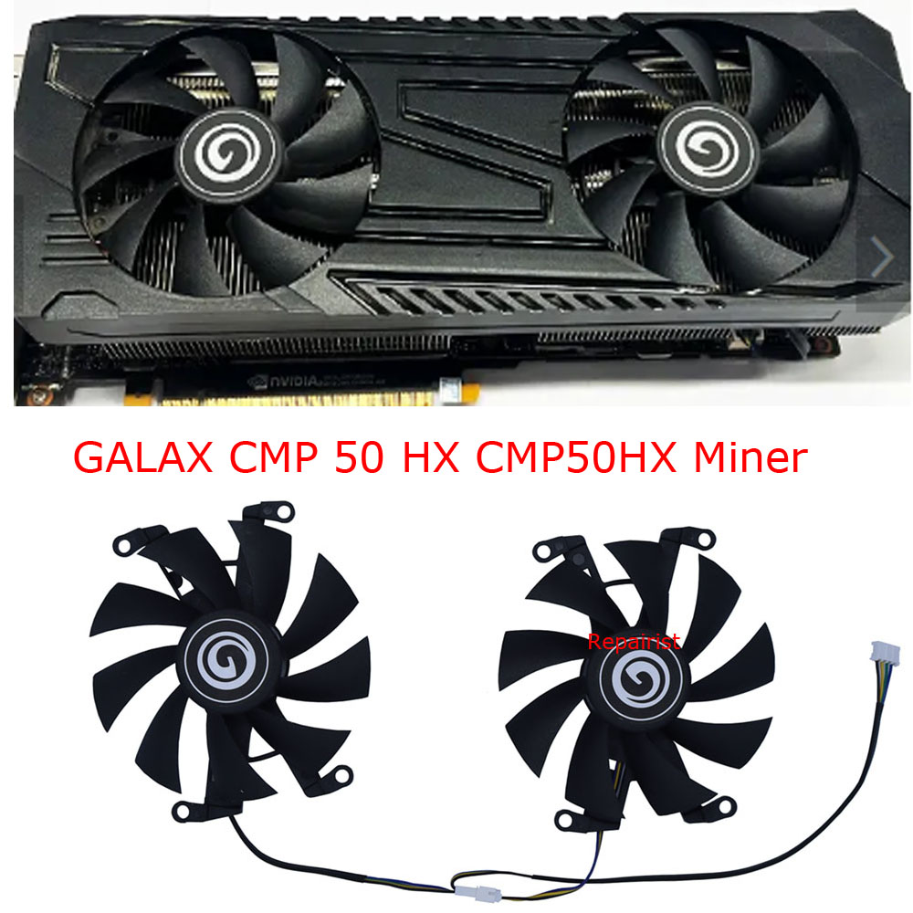 2Pcs/Set,85MM Diameter,Video C - Cmp 50Hx Mining Card review and price
