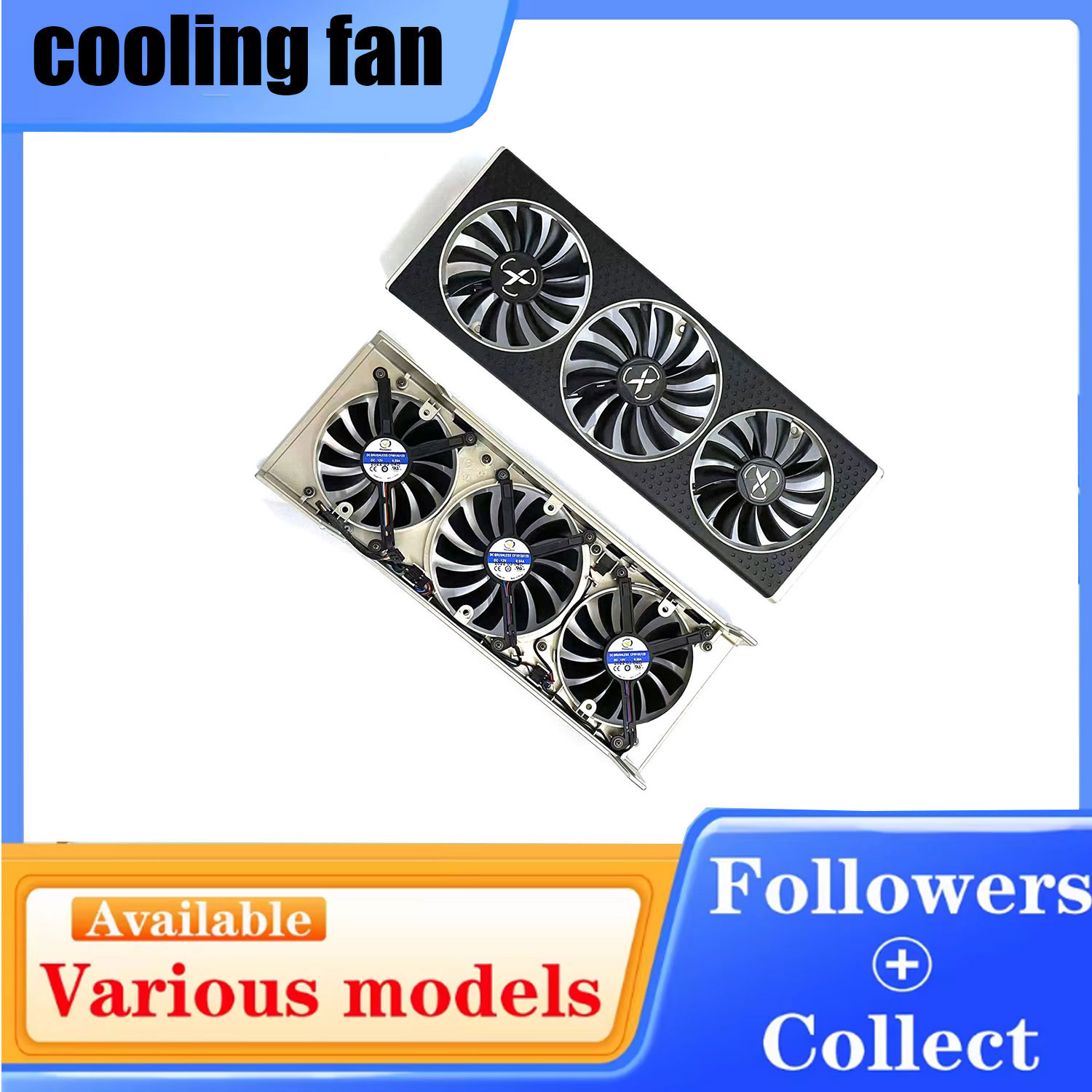 Cooling fan and casing CF9015U - Rx 6700 Xt 12Gb Graphics Card review and price