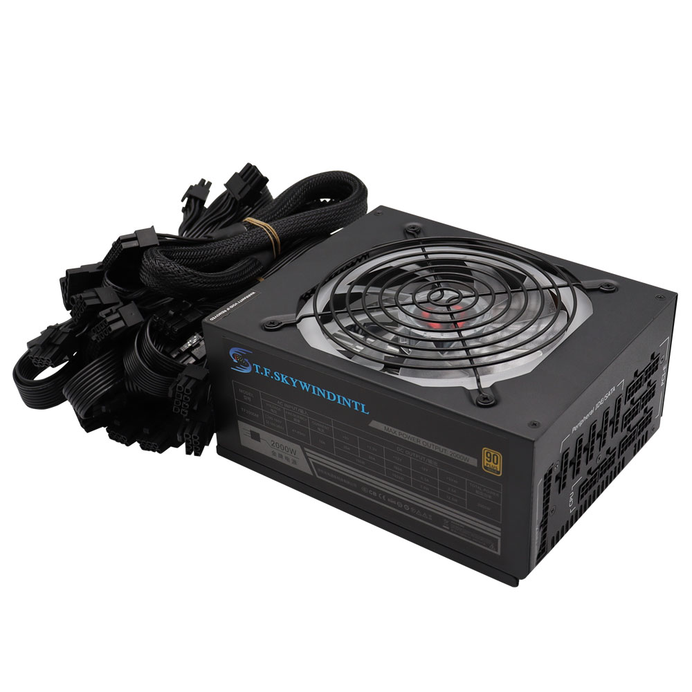 2000W RGB Full Moduler ATX Pow - 2000W Atx Mining Power Supply review and price