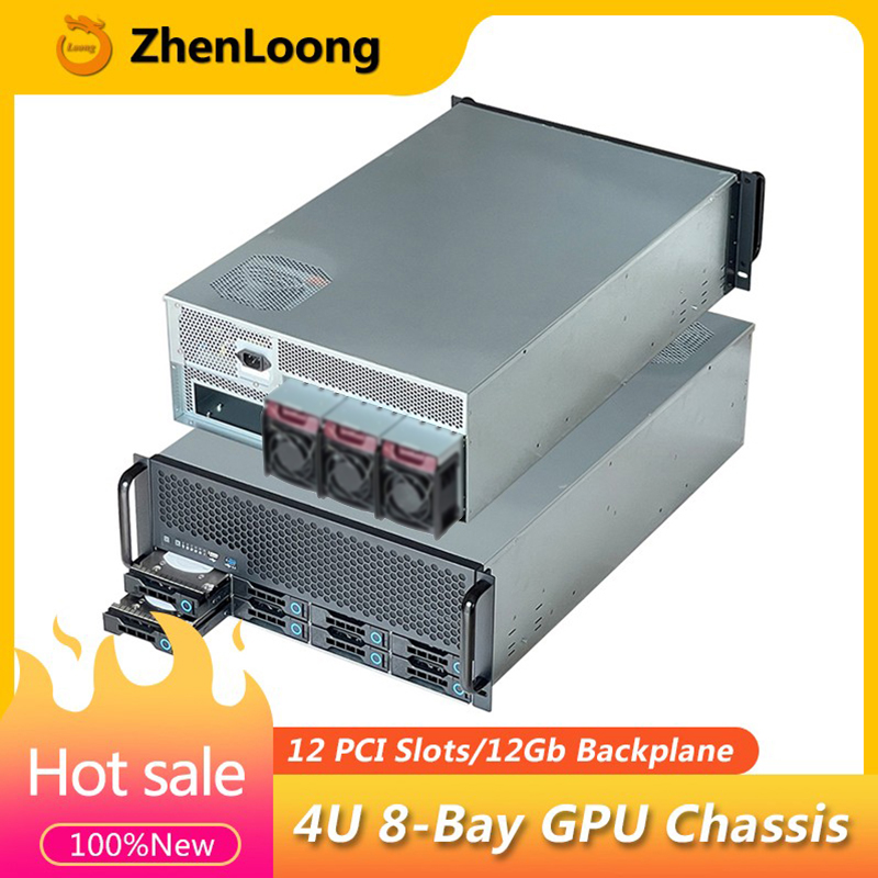 ZhenLoong GPU  4U Server Rack  - 8 Gpu 4U Server Chassis review and price