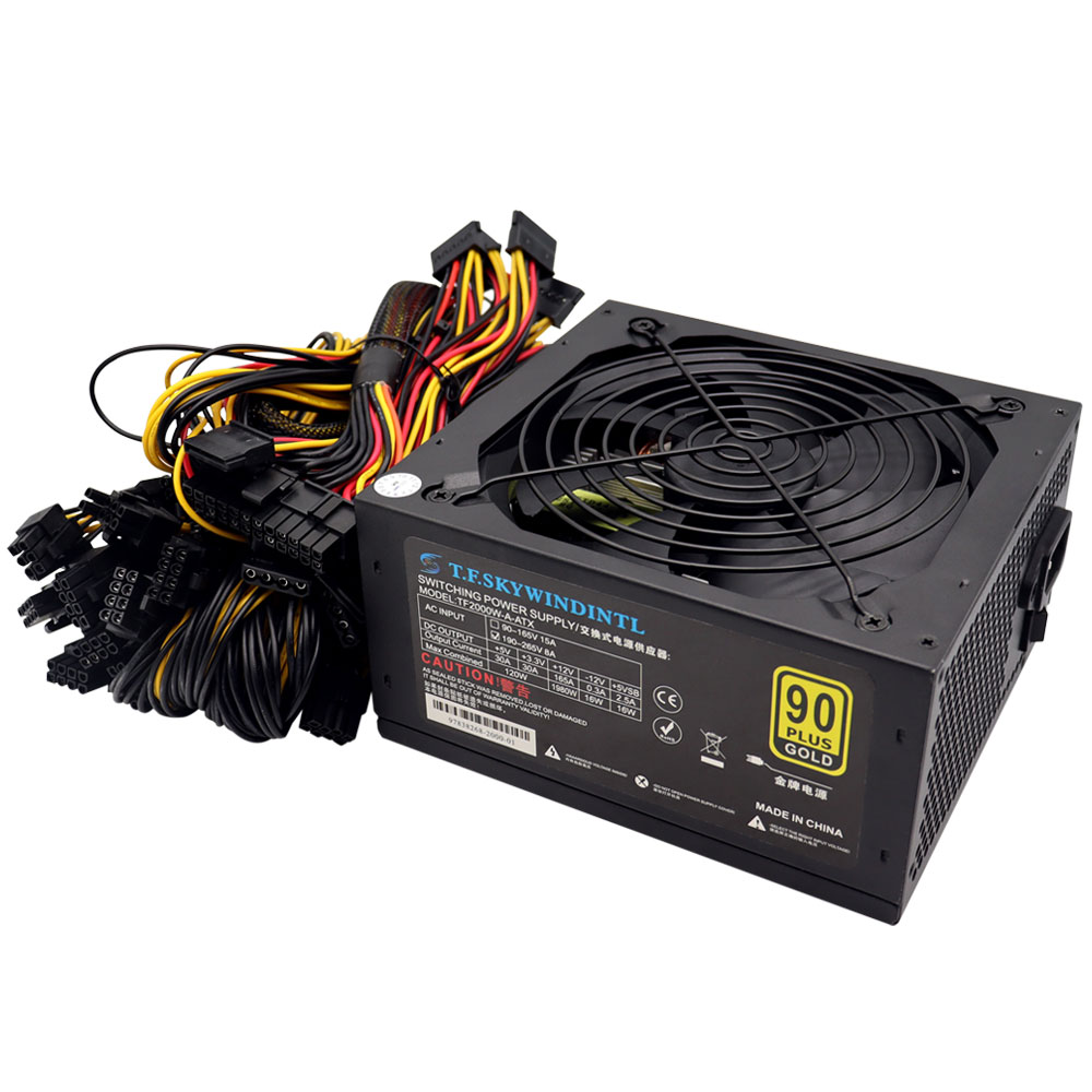 T.F.SKYWINDINL 2000W ATX PC Po - 2000W Atx Mining Power Supply review and price